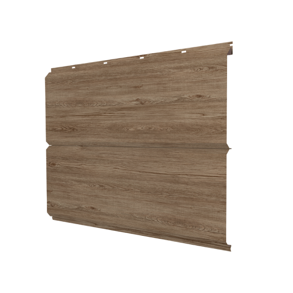 ЭкоБрус new 0,45 Print Elite с пленкой White Wood TwinColor