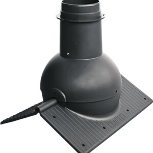 Элемент коньковый Кrovent Pipe-Cone черный