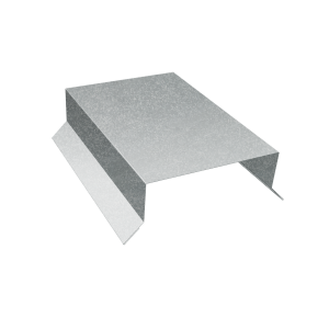 Парапетная крышка прямая 125мм 0,4 Zn (3м)