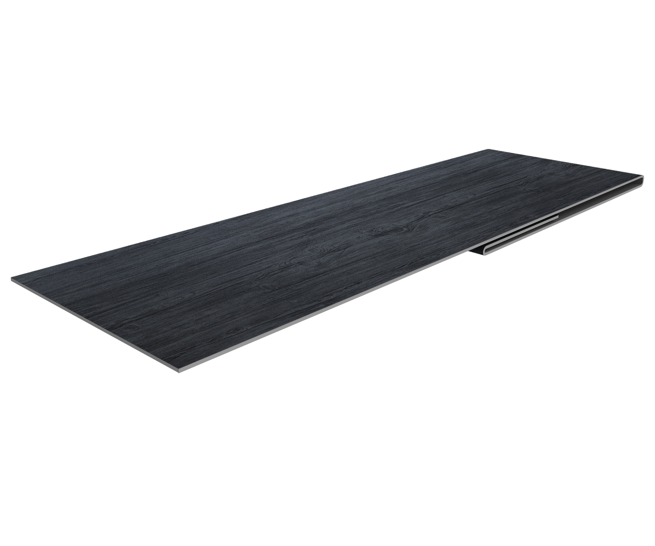 Планка финишная 48х25 0,45 Print Premium Grey Wood TwinColor (3м)