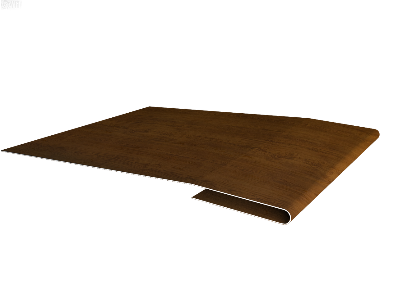 Планка начальная 0,45 Print-Double Elite Golden Wood (2м)