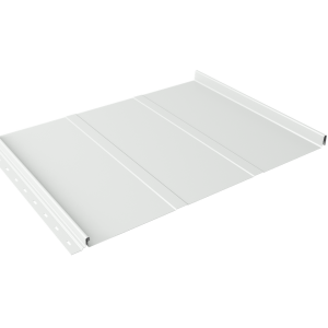 Кликфальц Line Grand Line 0,45 Drap TX с пленкой на замках RAL 9003 сигнальный белый