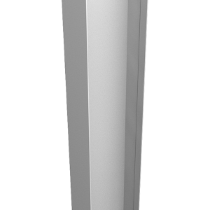 Крепежная планка верхняя Texas 0,45 PE-Double RAL 9003 сигнальный белый (3м)