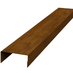 Крышка 45х20 жалюзи Texas 0,45 Print Elite Golden Wood TwinColor (2,5м)