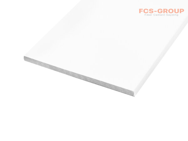 Фиброцементный сайдинг 190х10мм FCSPRO Smooth F01 белый минерал (3м)