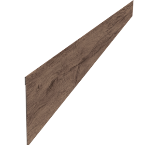 Ламель забора жалюзи Palermo 0,45 Print Premium с пленкой Almond Wood Fresh