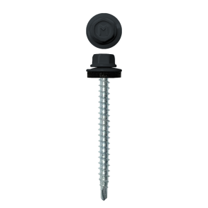 Саморез кровельный Daxmer 4,8х50 (150шт) сверло №1 RAL 7016