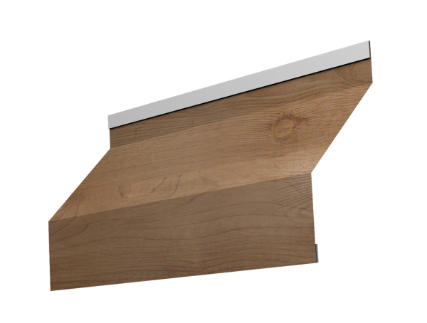 Ламель забора жалюзи Milan new 0,45 Print Premium с пленкой Pine Wood Fresh