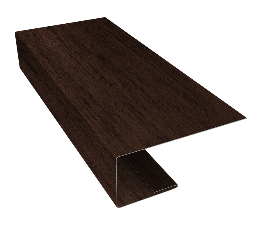 J-Профиль 18мм 0,45 Print-Double Premium Antique Wood (2м)