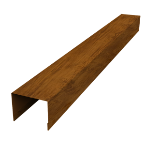 Крышка жалюзи Palermo 0,45 Print Elite Golden Wood TwinColor (3м)