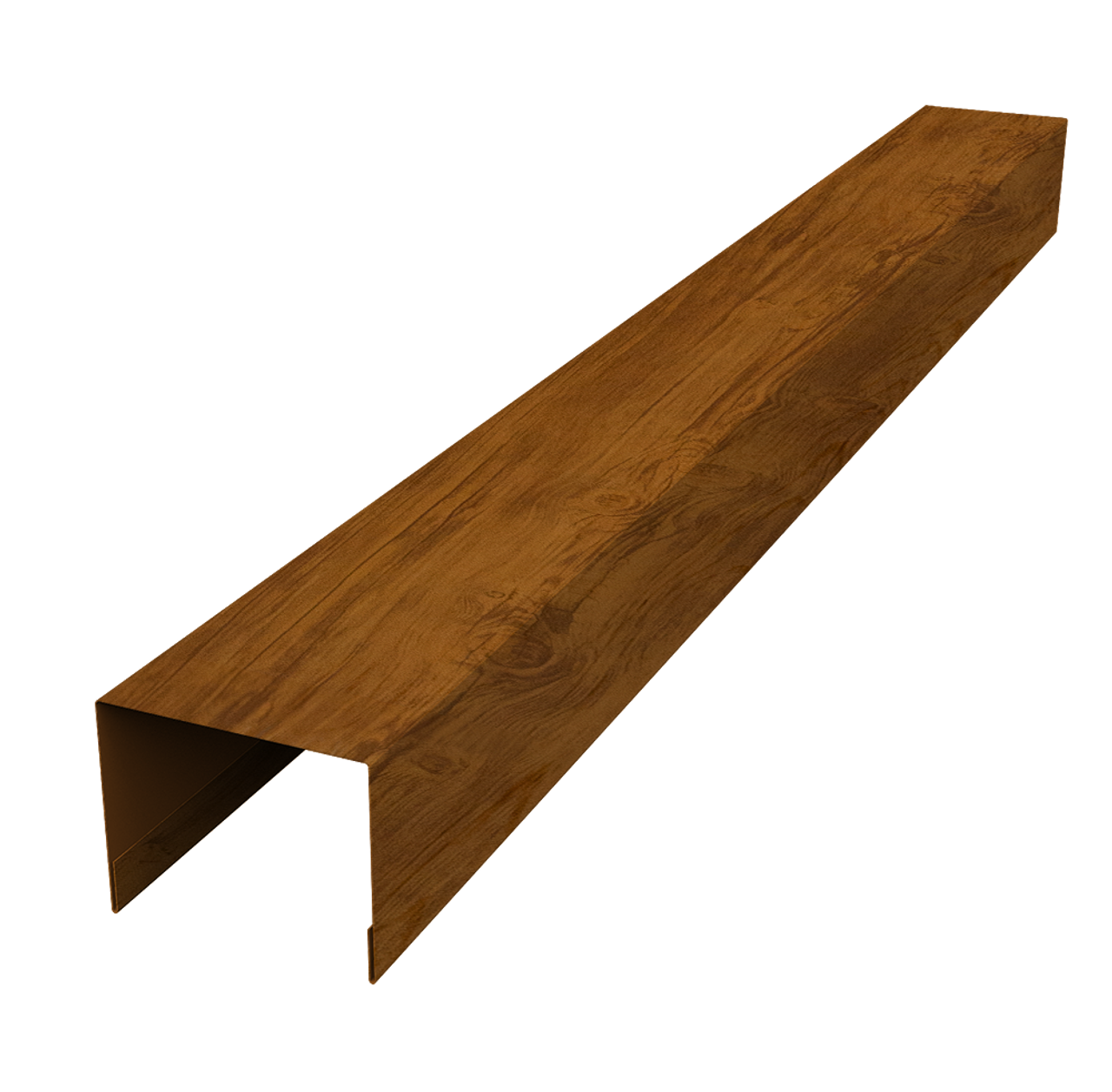 Крышка жалюзи Palermo 0,45 Print Elite Golden Wood TwinColor (3м)
