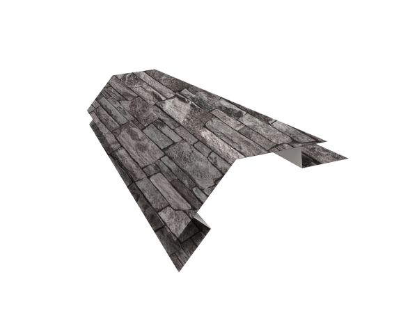 Угол внешний сложный 75х75 135 градусов 0,45 Print Elite Fine Stone TwinColor (2м)