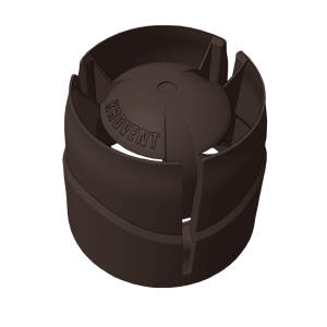 Колпак Krovent Hupcap 110 new коричневый