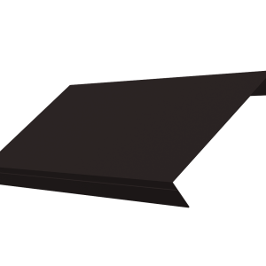 Ламель обратная 150 забора жалюзи Texas 0,45 Drap-double TX RAL 9005 черный