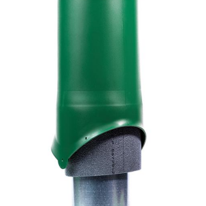 Выход вентиляции Krovent Pipe-VT 150/700 изолированный зеленый