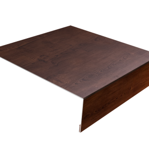 Планка лобовая/околооконная простая 190х50 0,4 Print Premium Cherry Wood Fresh TwinColor (3м)