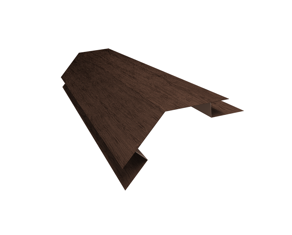 Планка угла внешнего сложного 135 градусов Экобрус Grand Line 0,45 Print Premium Antique Wood TwinColor (2м)