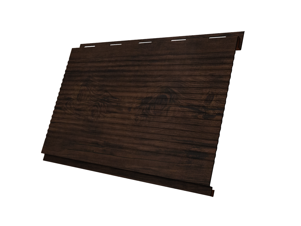 Софит Вертикаль 0,2 Grand Line gofr 0,45 Print Elite с пленкой Cherry Wood TwinColor