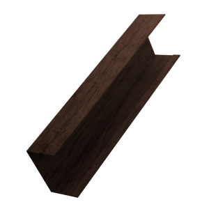 Крышка жалюзи Milan, Tokyo (для калиток, ворот) 0,45 Print-double Premium Antique Wood (3м)