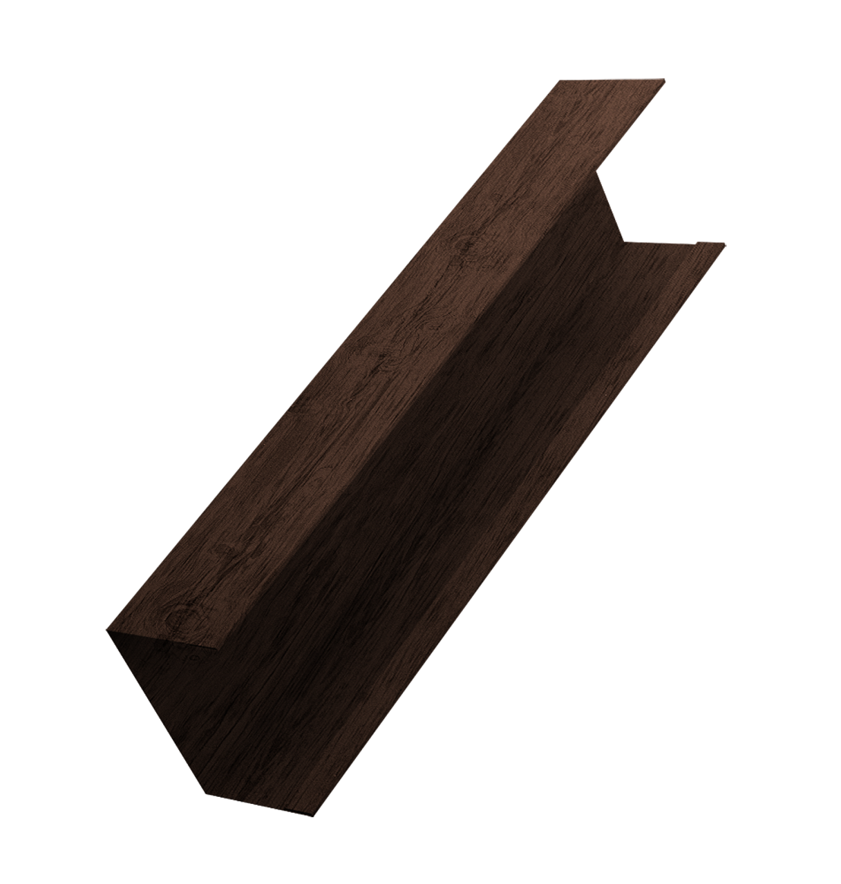Крышка жалюзи Milan, Tokyo (для калиток, ворот) 0,45 Print-double Premium Antique Wood (3м)