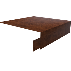 Планка околооконная сложная 200х50х18 (j-фаска) 0,4 Print Premium Cherry Wood Fresh TwinColor (2м)