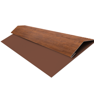 Планка стартово-финишная Экобрус Grand Line 0,45 Print Premium Golden Wood Fresh TwinColor (2м)