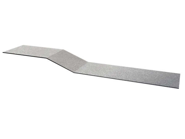 Планка крепежная фальц 0,4 Zn (3м)