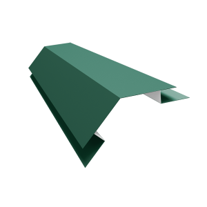Планка угла внешнего сложного 135 градусов Экобрус Grand Line 0,45 Drap RAL 6005 зеленый мох (2м)