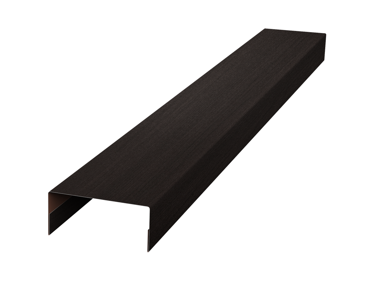 Крышка 30х15 жалюзи Texas 0,45 Print Elite Coffee Wood TwinColor (2,5м)