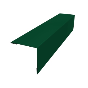 Планка завершающая 50х50 жалюзи Milan 0,45 Drap TR RAL 6005 зеленый мох (2,5м)