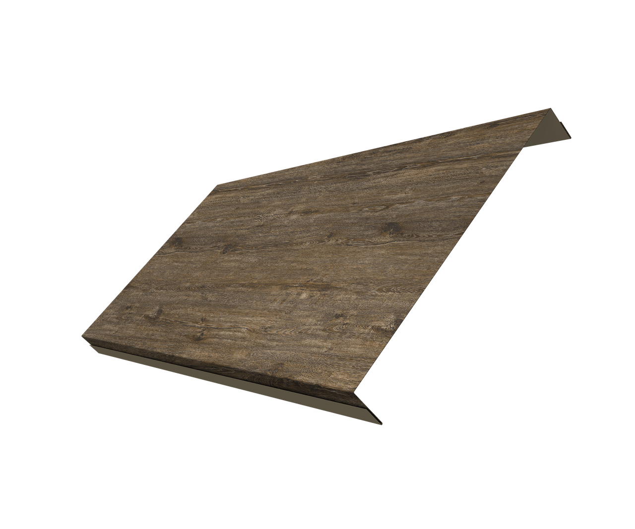 Ламель обратная 200 забора жалюзи Texas 0,45 Print Elite с пленкой Nordic Wood TwinColor