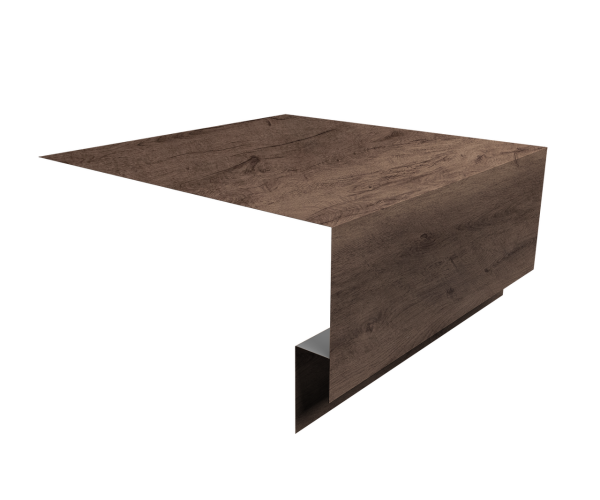 Планка околооконная сложная Экобрус Grand Line 200х75х25 0,45 Print Premium Almond Wood Fresh (2м)
