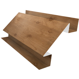 Планка угла внутреннего сложного Блок-Хаус new Grand Line 0,45 Print Premium Pine Wood Fresh (2м)