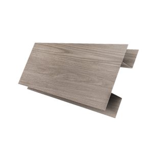 Планка H-образная Экобрус 0,45 Print Elite с пленкой White Wood TwinColor (2м)