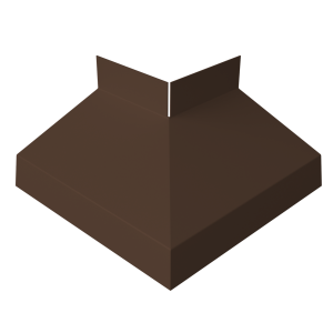 Угол отлива внешний 70 0,45 Drap TX с пленкой RAL 8017 шоколад