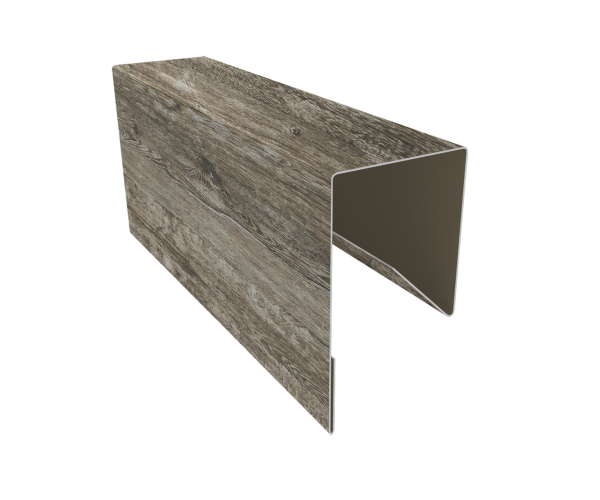Планка П-образная заборная 17 0,45 Print Elite Nordic Wood TwinColor (2,5м)