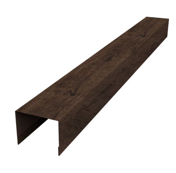 Крышка жалюзи Palermo 0,45 Print Premium Antique Wood TwinColor (3м)