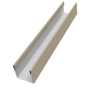 Стойка жалюзи Milan Slim 0,45 PE RAL 1015 светлая слоновая кость (2м)