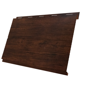 Софит Вертикаль 0,2 line Grand line 0,45 Print Premium с пленкой Cherry Wood Dark FTC