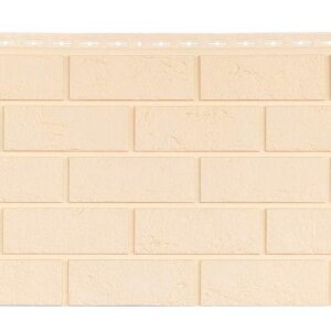 Фасадная панель Grand Line Состаренный кирпич Classic бежевый