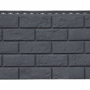 Фасадная панель Grand Line Состаренный кирпич Classic графит