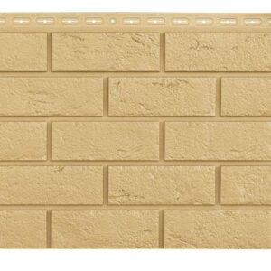 Фасадная панель Grand Line Состаренный кирпич Classic песочный