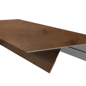 Планка стыковочная составная верхняя 0,45 Print Premium Pine Wood Fresh (3м)