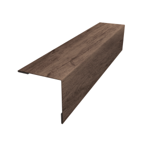 Планка завершающая 50х50 жалюзи Milan 0,45 Print Premium Almond Wood Fresh (2м)