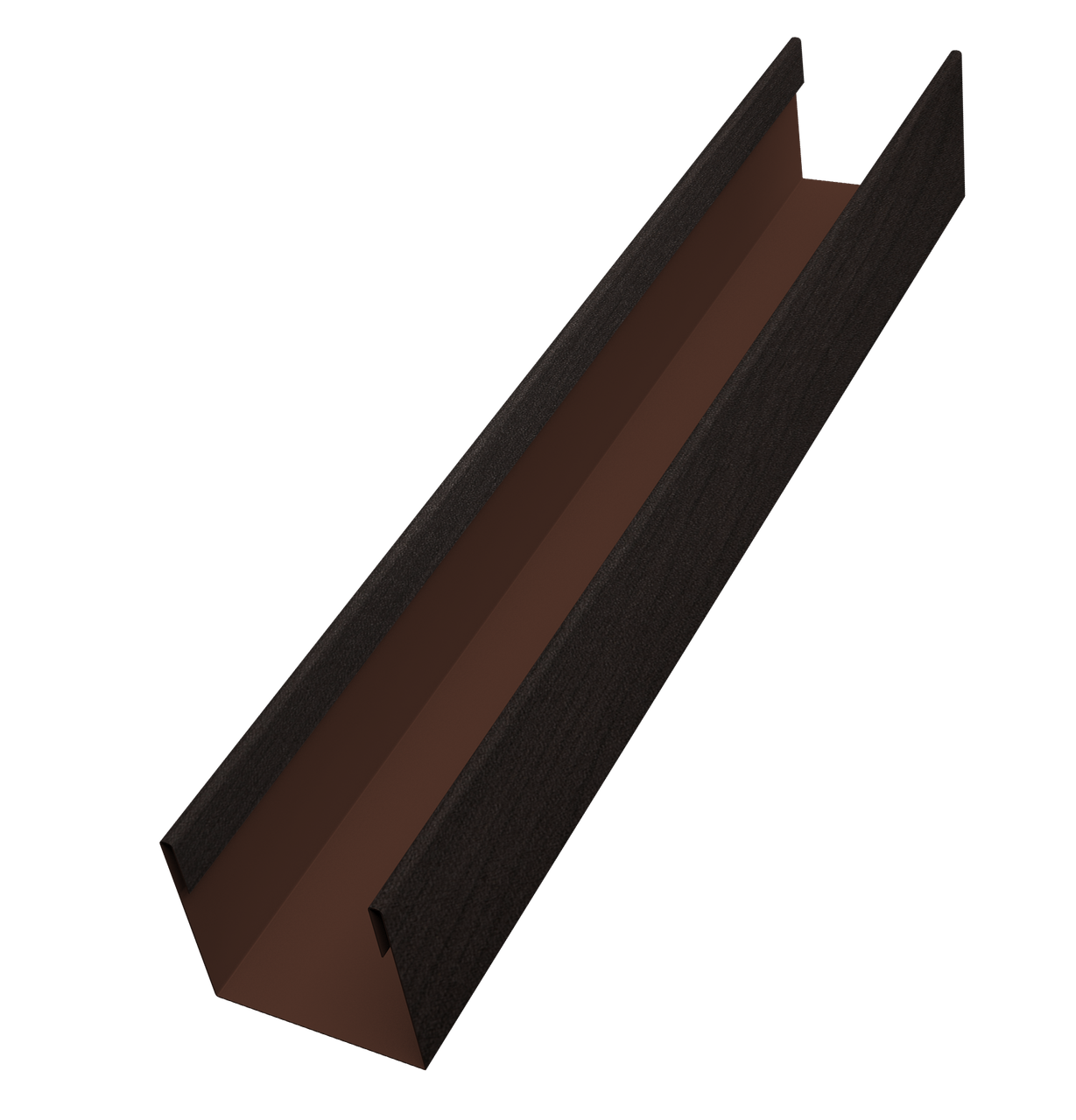 Стойка жалюзи Milan Slim 0,45 Print Elite Coffee Wood TwinColor (2м)