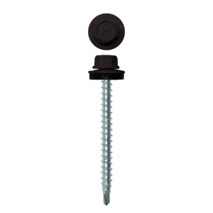 Саморез кровельный Daxmer 4,8х50 (150шт) сверло №1 RAL 9005