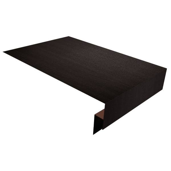 Планка околооконная сложная 250х50х18 (j-фаска) 0,45 Print Elite Coffee Wood TwinColor (2м)