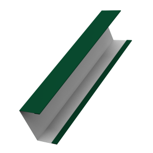 Крышка жалюзи Milan,Tokyo 0,45 Drap RAL 6005 зеленый мох (2,5м)