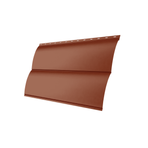 Блок-хаус new 0,5 Satin Matt TX с пленкой RAL 8004 терракота