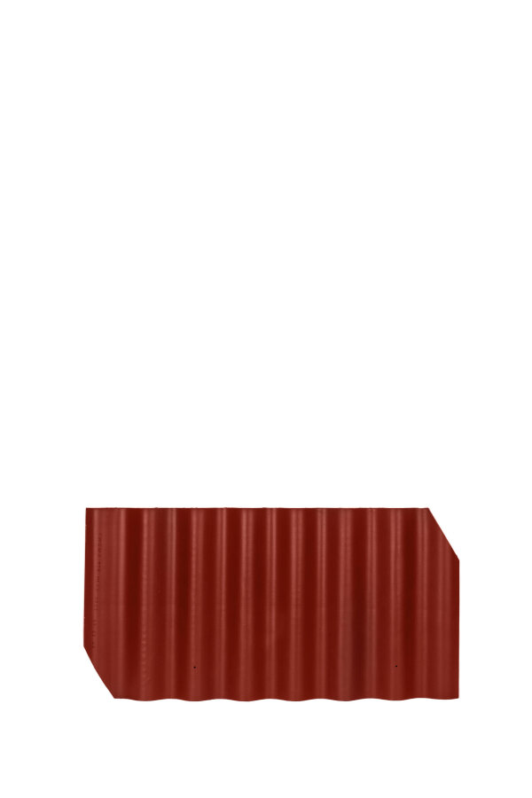 Черепица фиброцементная Тисма 40/150-8-575х1130х5,8 красный